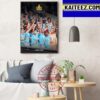 Manchester City Are FA Cup Winners 2022-23 Art Decor Poster Canvas
