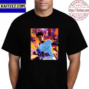 Manchester City Vs Inter Milan For 2023 Champions League Final x Spider Man Across The Spider Verse Vintage T-Shirt
