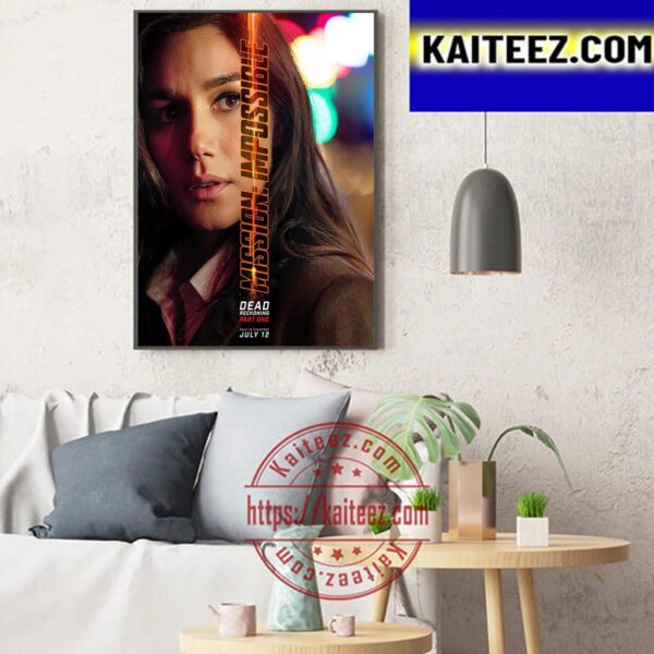 Mariela Garriga Is Marie In Mission Impossible Dead Reckoning Part One Art Decor Poster Canvas