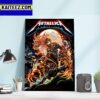 Metallica Gothenburg Sweden M72 World Tour At Ullevi Stadium June 16-18 2023 Art Decor Poster Canvas