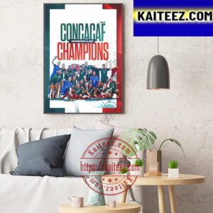 Mexico Are The 2023 Concacaf Womens U-20 Champions Art Decor Poster Canvas