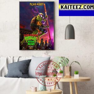 Micah Abbey Is Donnie In Teenage Mutant Ninja Turtles Mutant Mayhem Art Decor Poster Canvas