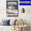 Michigan Panthers Clinched 2023 USFL Playoffs Art Decor Poster Canvas
