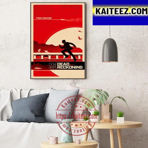 Mission Impossible Dead Reckoning Part One Exclusive Poster Art Decor Poster Canvas