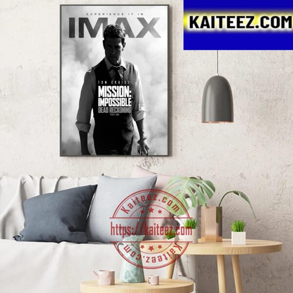 Mission Impossible Dead Reckoning Part One Imax Poster Art Decor Poster Canvas