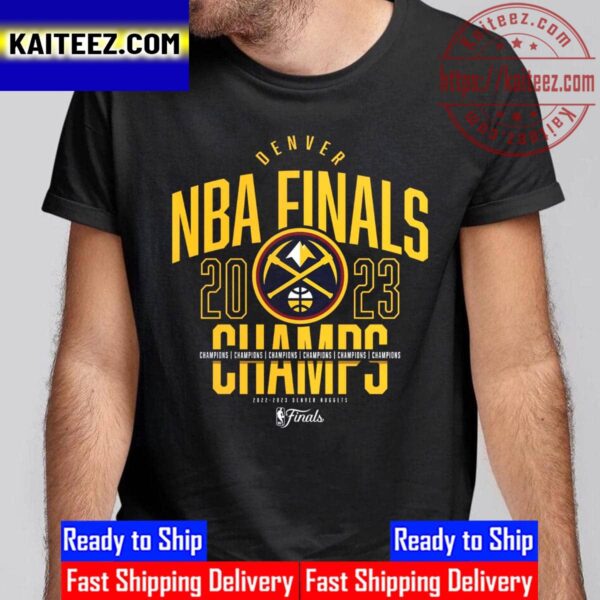NBA Finals Champs 2022-2023 Denver Nuggets Vintage T-Shirt