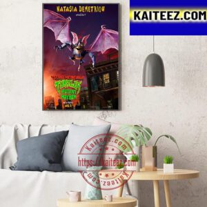 Natasia Demetriou Is Wingnut In Teenage Mutant Ninja Turtles Mutant Mayhem Art Decor Poster Canvas