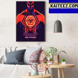 New Poster Art For Spider Man Across The Spider Verse Art Decor Poster Canvas