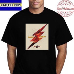 New Poster Fan Art For The Flash Worlds Collide Movie Vintage T-Shirt