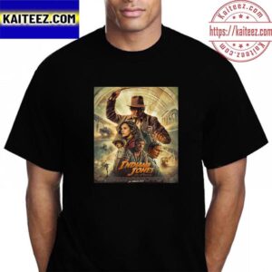 New Poster For Indiana Jones And The Dial Of Destiny Vintage T-Shirt