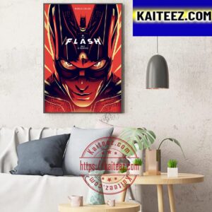 New Tribute Poster For The Flash Worlds Collide Art By Fan Art Decor Poster Canvas