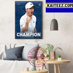 Nick Taylor Becomes The First Canadian Winner RBC Canadian Open Champion Art Decor Poster Canvas