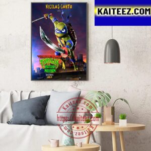 Nicolas Cantu Is Leo In Teenage Mutant Ninja Turtles Mutant Mayhem Art Decor Poster Canvas