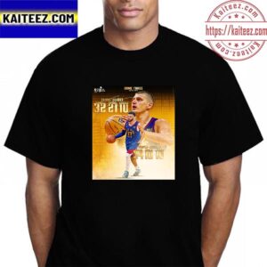 Nikola Jokic And Jamal Murray First Duo 30 Point Triple-Double In NBA History Vintage T-Shirt