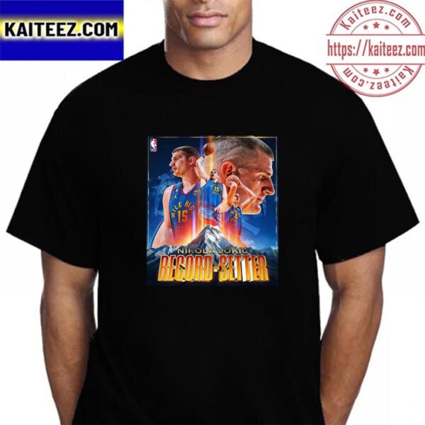 Nikola Jokic Had A Championship Run For The History Books Vintage T-Shirt