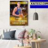 Nikola Jokic 14 Assists The Most Assists In A Finals Debut In NBA History Art Decor Poster Canvas