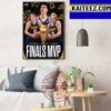 Nikola Jokic Is The 2023 NBA Finals MVP Art Decor Poster Canvas