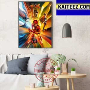 Official 4DX Poster For The Flash Worlds Collide Art Decor Poster Canvas