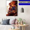 Official Fan Art Poster The Flash Worlds Collide Art Decor Poster Canvas