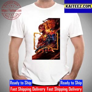 Official Dolby Cinema Poster For The Flash Worlds Collide Vintage T-Shirt