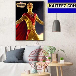 Official New Poster For Adam Warlock In Guardians Of The Galaxy Vol 3 Art Decor Poster Canvas