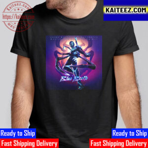 Official New Poster For Blue Beetle Movie Vintage T-Shirt