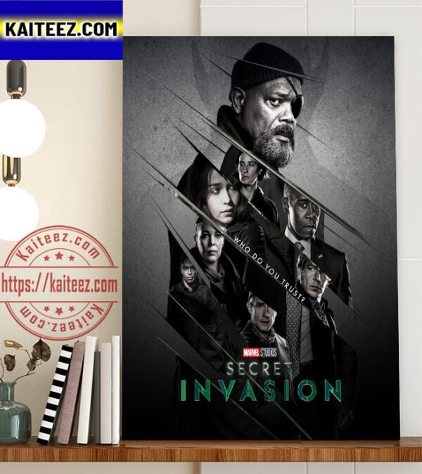 Official New Poster For Secret Invasion Of Marvel Studios Art Decor Poster Canvas
