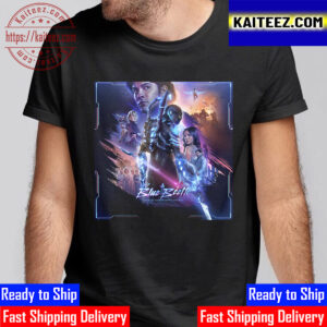 Official Poster For Blue Beetle Movie Vintage T-Shirt