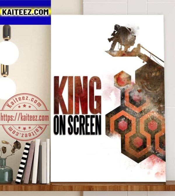 Official Poster For King On Screen Art Decor Poster Canvas