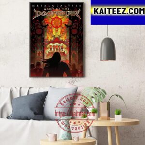Official Poster For Metalocalypse Army Of The Doomstar Art Decor Poster Canvas