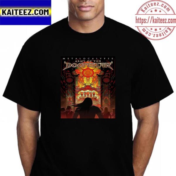 Official Poster For Metalocalypse Army Of The Doomstar Vintage T-Shirt