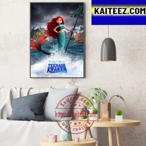 Official Poster For Ruby Gillman Teenage Kraken Art Decor Poster Canvas
