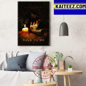 Official Poster For Talk To Me Art Decor Poster Canvas