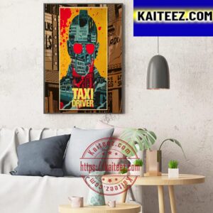 Official Poster For Taxi Driver Regular Art Decor Poster Canvas