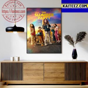 Official Poster For The Slumber Party Art Decor Poster Canvas