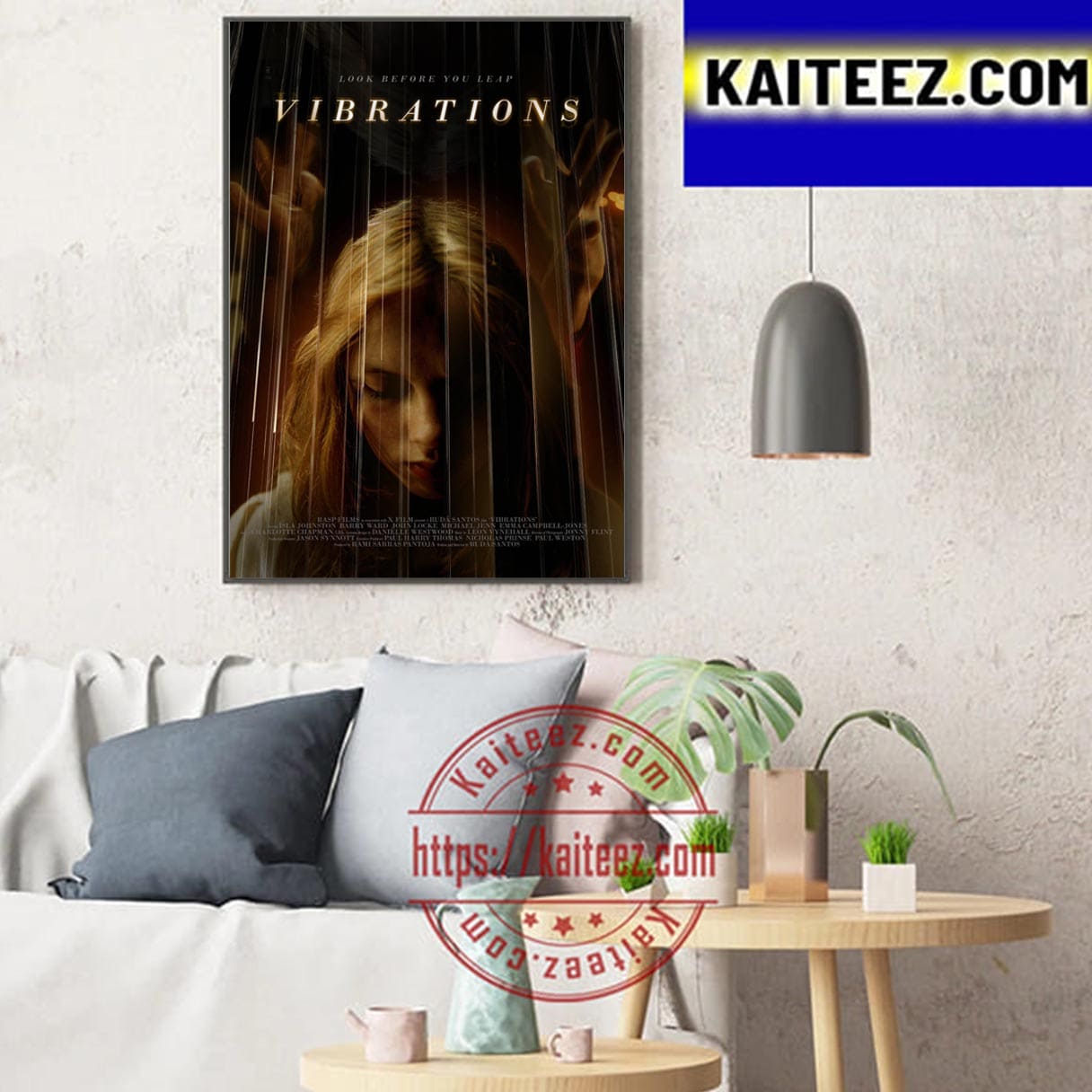 Official Poster For Vibrations Art Decor Poster Canvas - Kaiteez