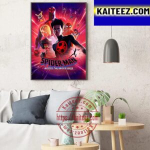 Official Poster Movie For Spider Man Across The Spider Verse Art Decor Poster Canvas