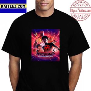 Official Poster Movie For Spider Man Across The Spider Verse Vintage T-Shirt