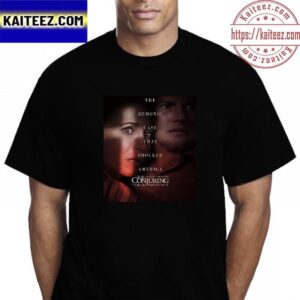 Official Poster Movie For The Conjuring The Devil Made Me Do It Vintage T-Shirt