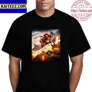 Official ScreenX Poster For The Flash Worlds Collide Vintage T-Shirt