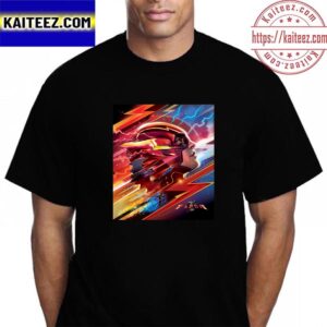 Official Vector Art For Poster The Flash Worlds Collide Vintage T-Shirt