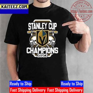Official Vegas Golden Knights Stanley Cup Champions 2023 Vintage T-Shirt