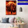 Oppenheimer Is On The Cover Of The New Issue Of Total Film Magazine Art Decor Poster Canvas