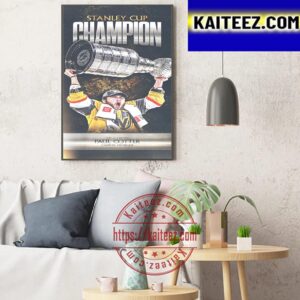 Paul Cotter And Vegas Golden Knights Are 2023 Stanley Cup Champions Art Decor Poster Canvas