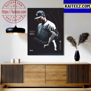 Perfect Game For Domingo German New York Yankees In MLB Art Decor Poster Canvas