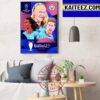 Poster For The Nerazzurri Inter Milan In UEFA Champions League Istanbul 2023 Final Art Decor Poster Canvas