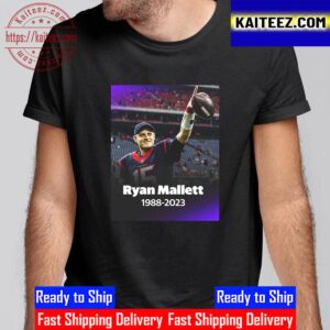 RIP Former NFL QB Ryan Mallett 1988 2023 Thank You For The Memories Vintage T-Shirt