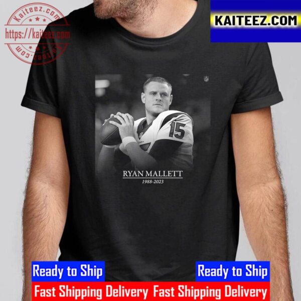 RIP Ryan Mallett 1988 2023 Thank You For The Memories Vintage T-Shirt