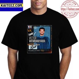 San Antonio Spurs Select Victor Wembanyama With The 1st Pick Of The 2023 NBA Draft Vintage T-Shirt