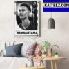 San Antonio Spurs Select Victor Wembanyama With The 1st Pick Of The 2023 NBA Draft Art Decor Poster Canvas
